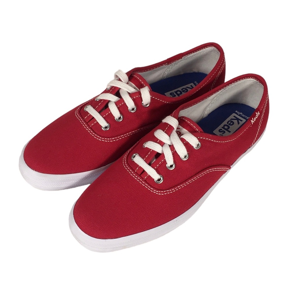 Keds Champion Originals RED Canvas Sneakers, Women's 4, NWOT
